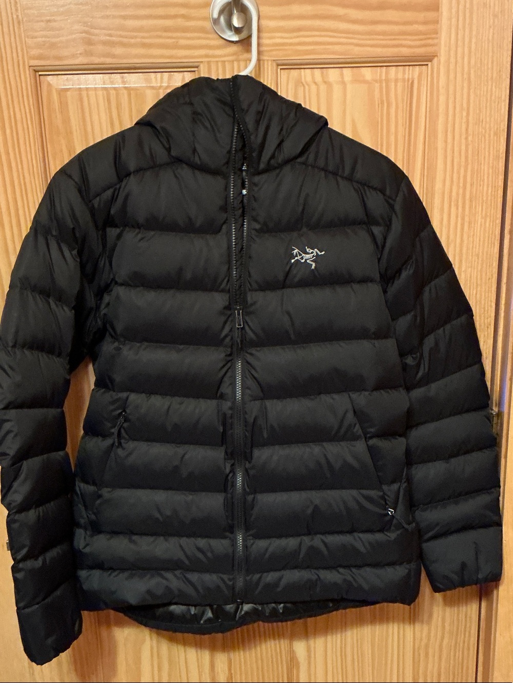 Arc'teryx Thorium Womenβs Black Quilted Insulated Hooded Puffer Jacket